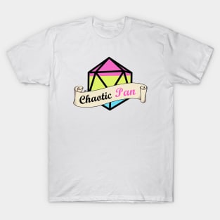 Dnd Chaotic Pan Dice T-Shirt